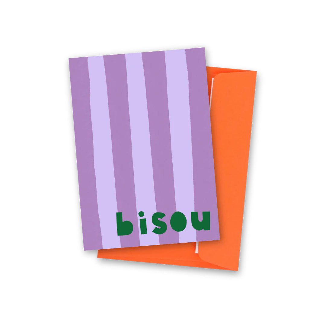 Carte postale Bisou 🍋