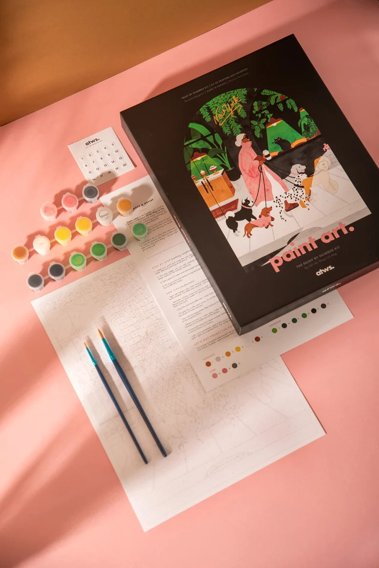Coffret peinture au numéro - Dog Sitter