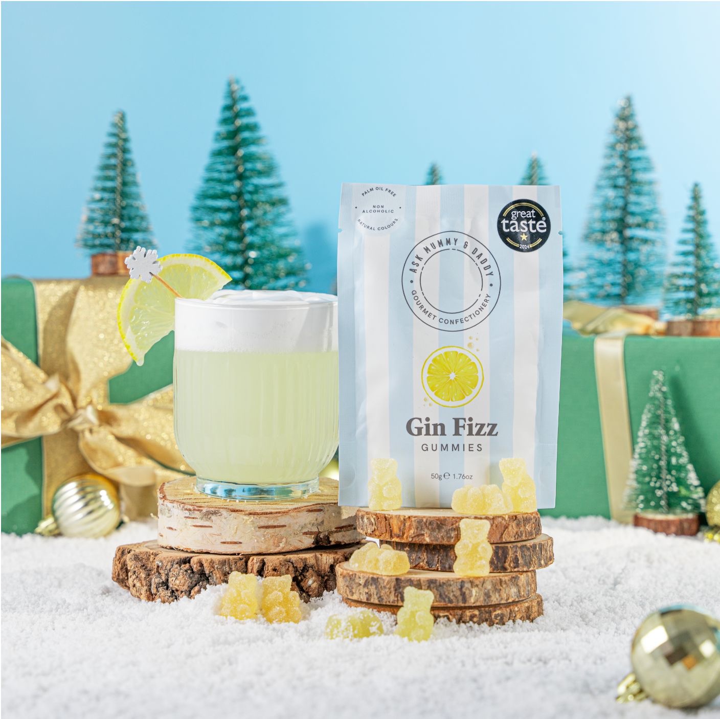 Bonbons Gin Fizz