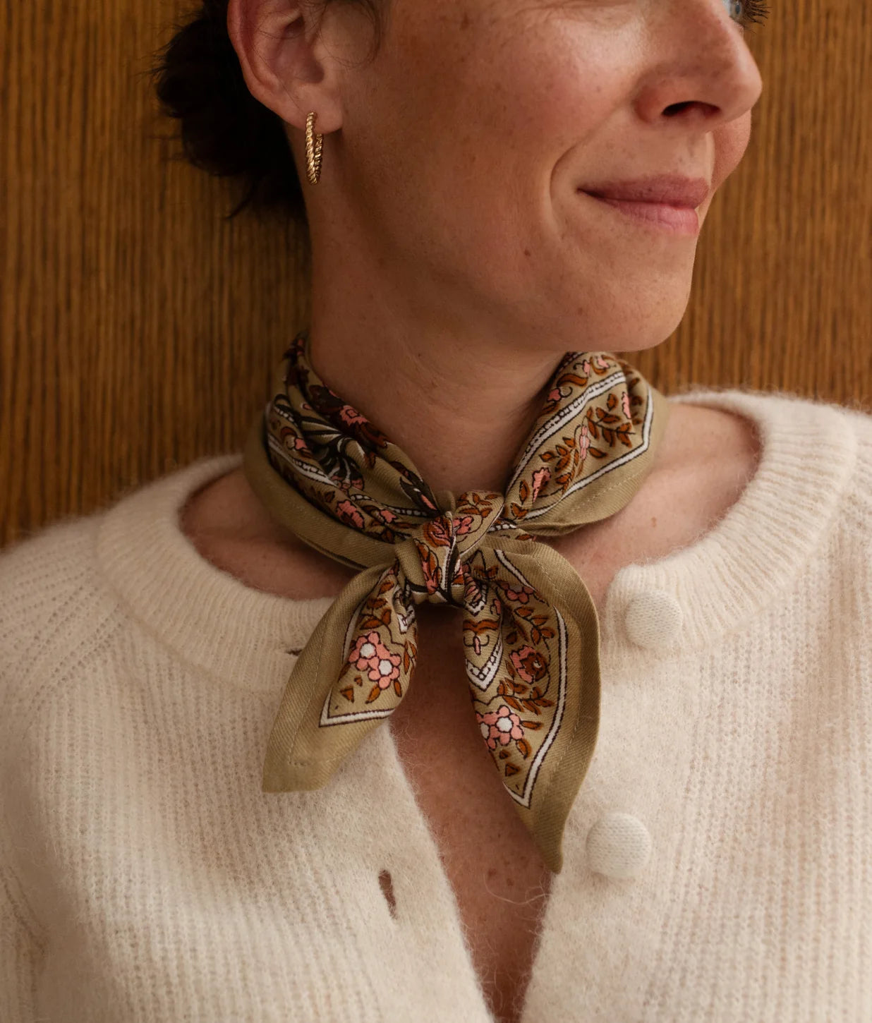 Petit foulard - Nesta Thé