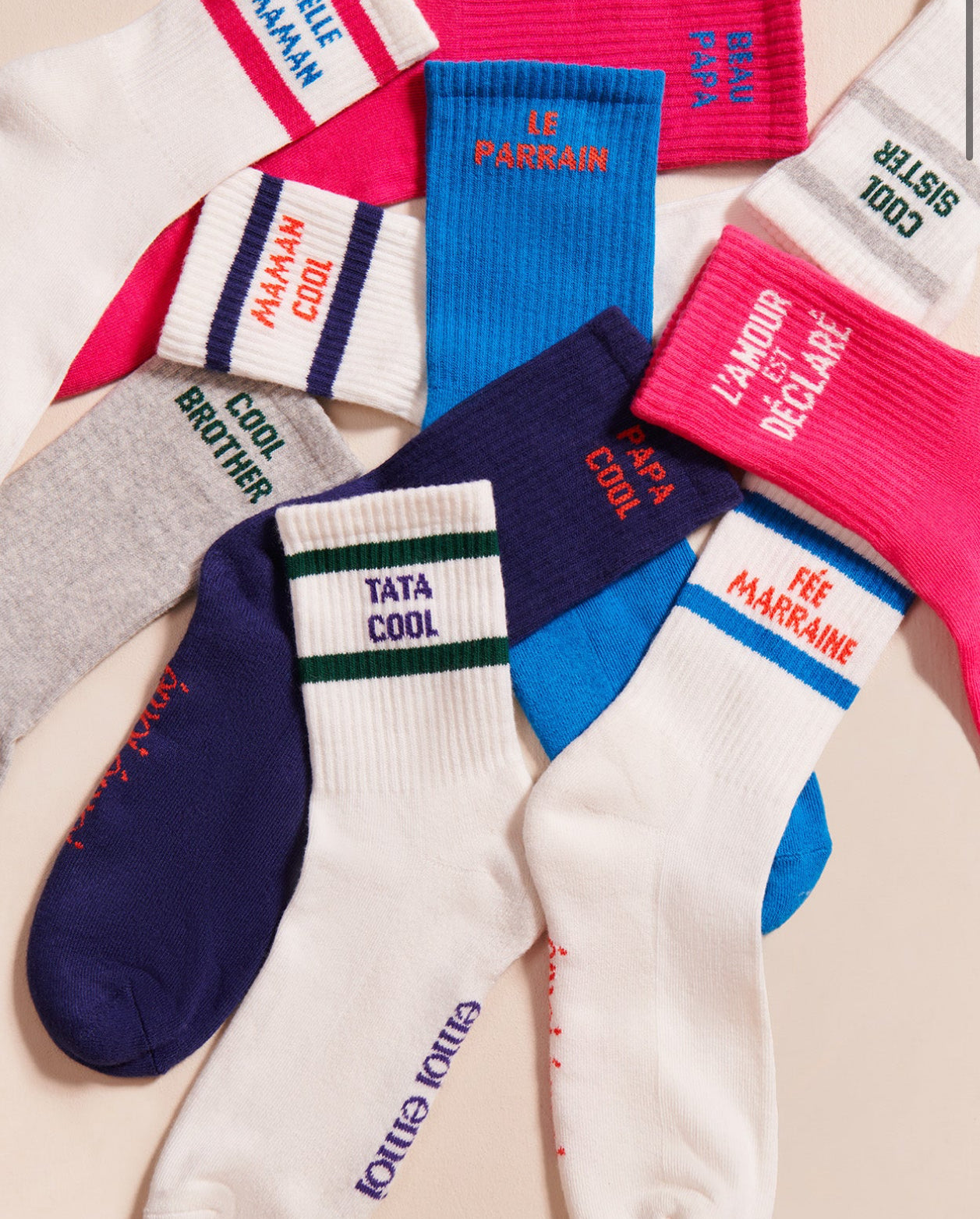 LES CHAUSSETTES TATA COOL - TAILLE 36/42