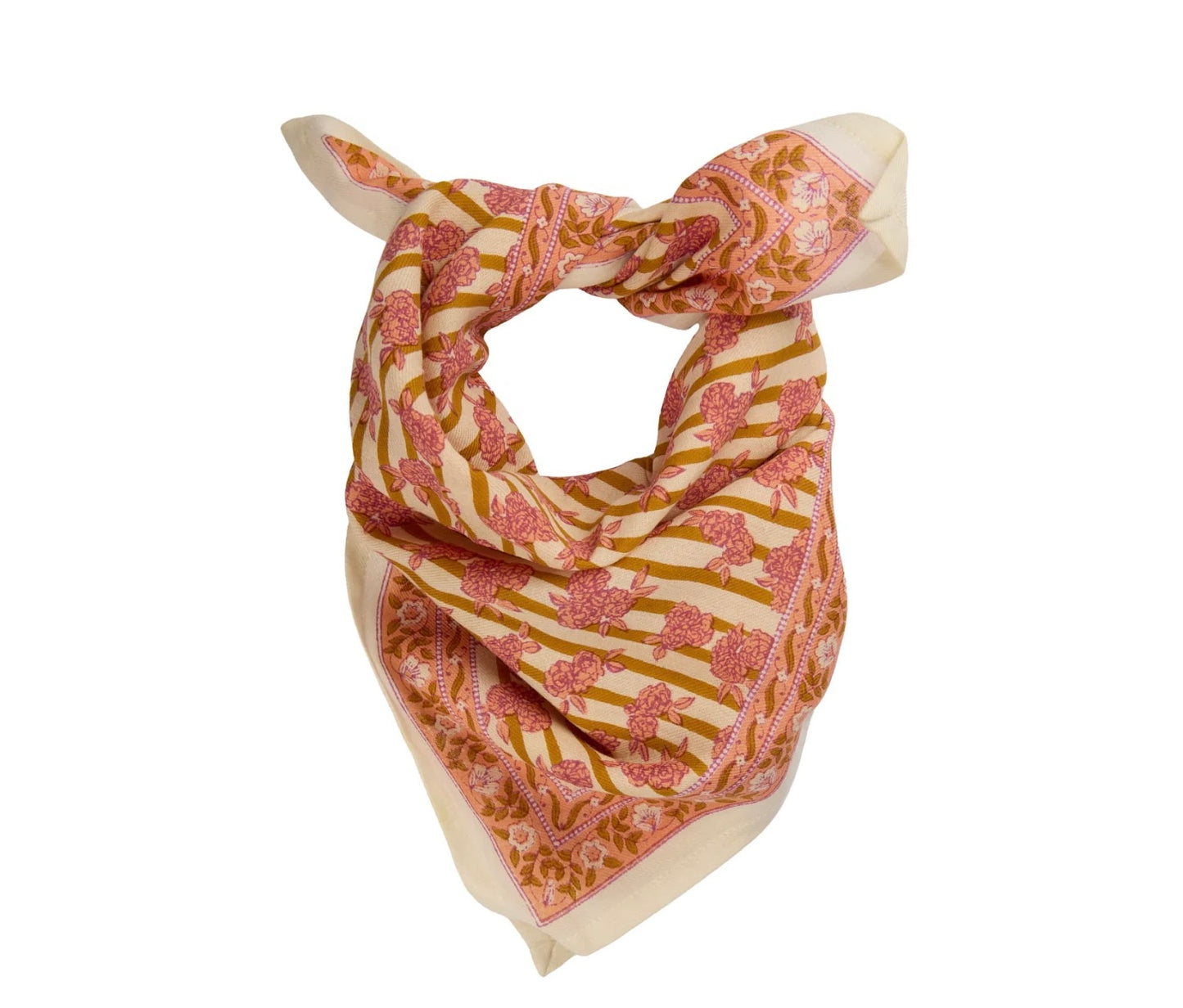 Petit foulard Mona pétale- BINDI ATELIER