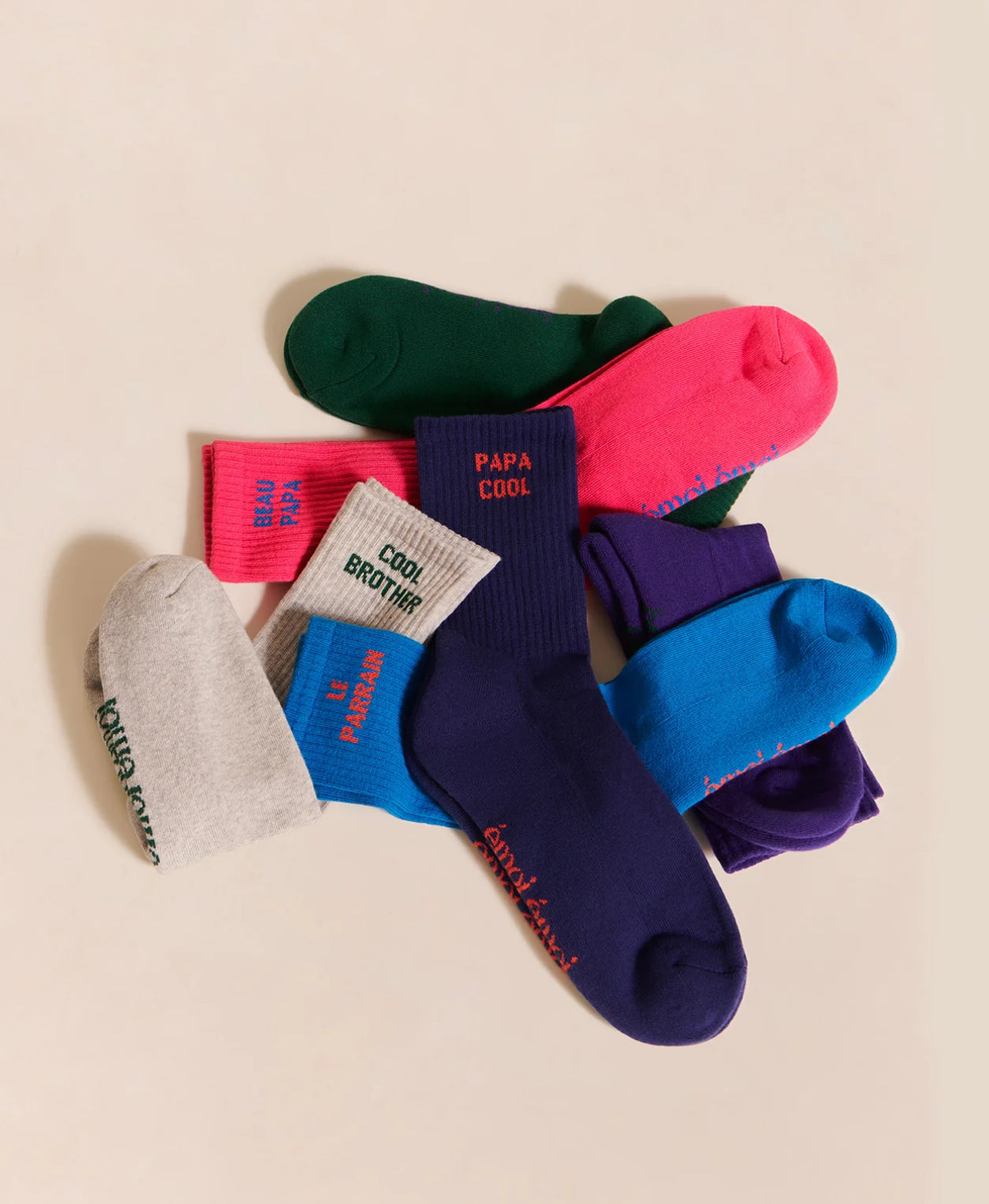 LES CHAUSSETTES PAPA COOL - TAILLE ADULTE