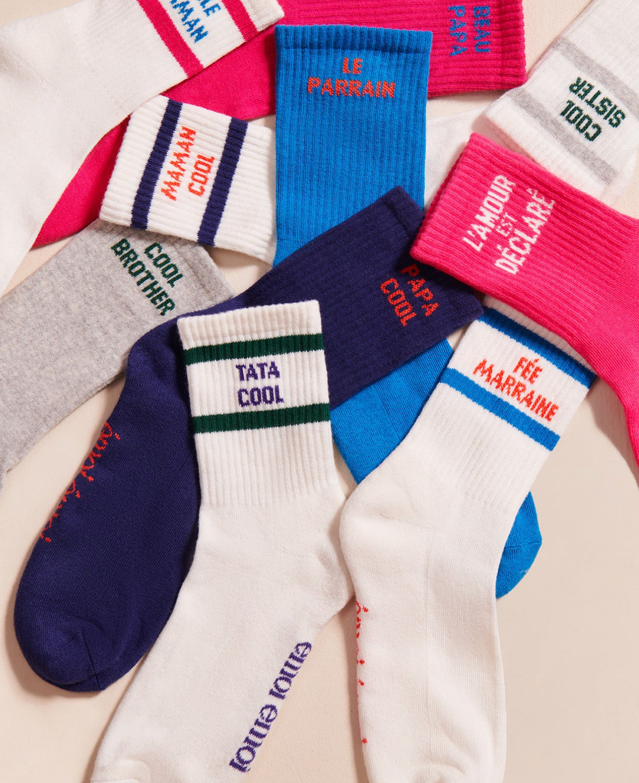 LES CHAUSSETTES MAMA COOL - TAILLE ADULTE