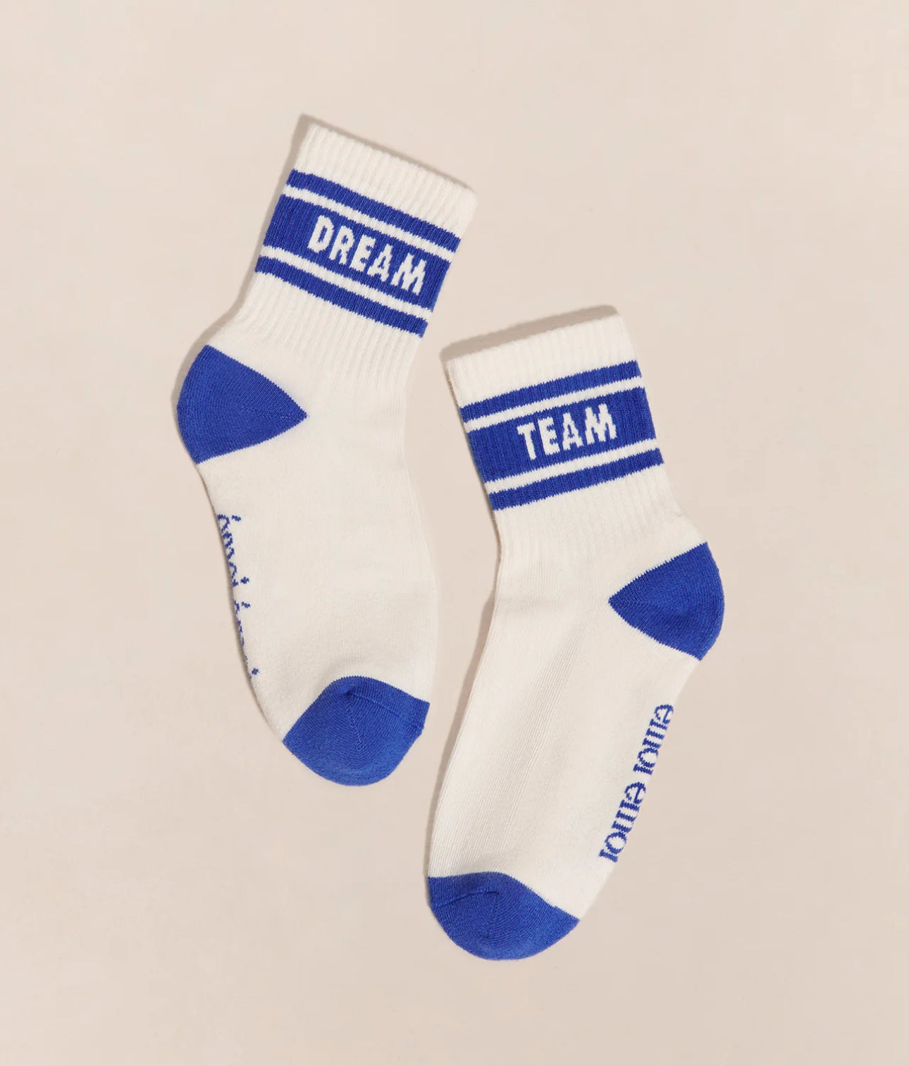 LES CHAUSSETTES DREAM TEAM - CRÈME - TAILLE 36/42