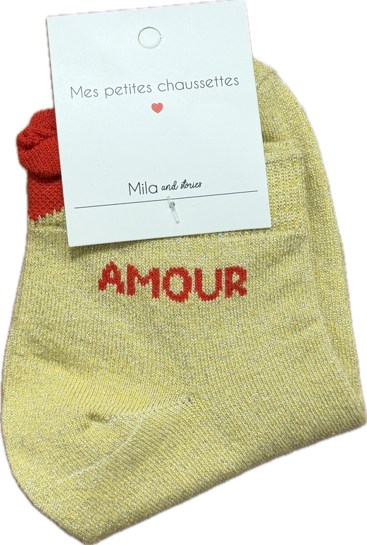 Chaussettes à paillettes