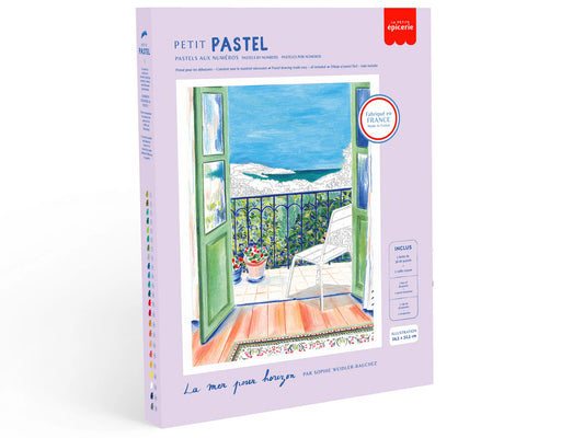 Kit Petit Pastel - La mer pour l’horizon