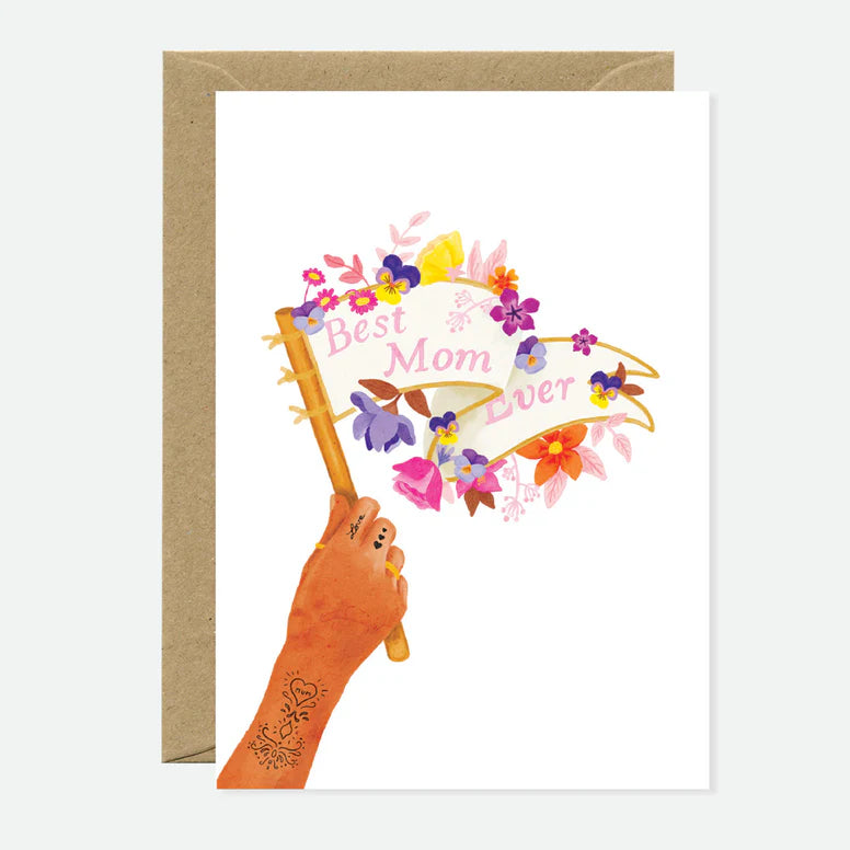 Carte postale best mom