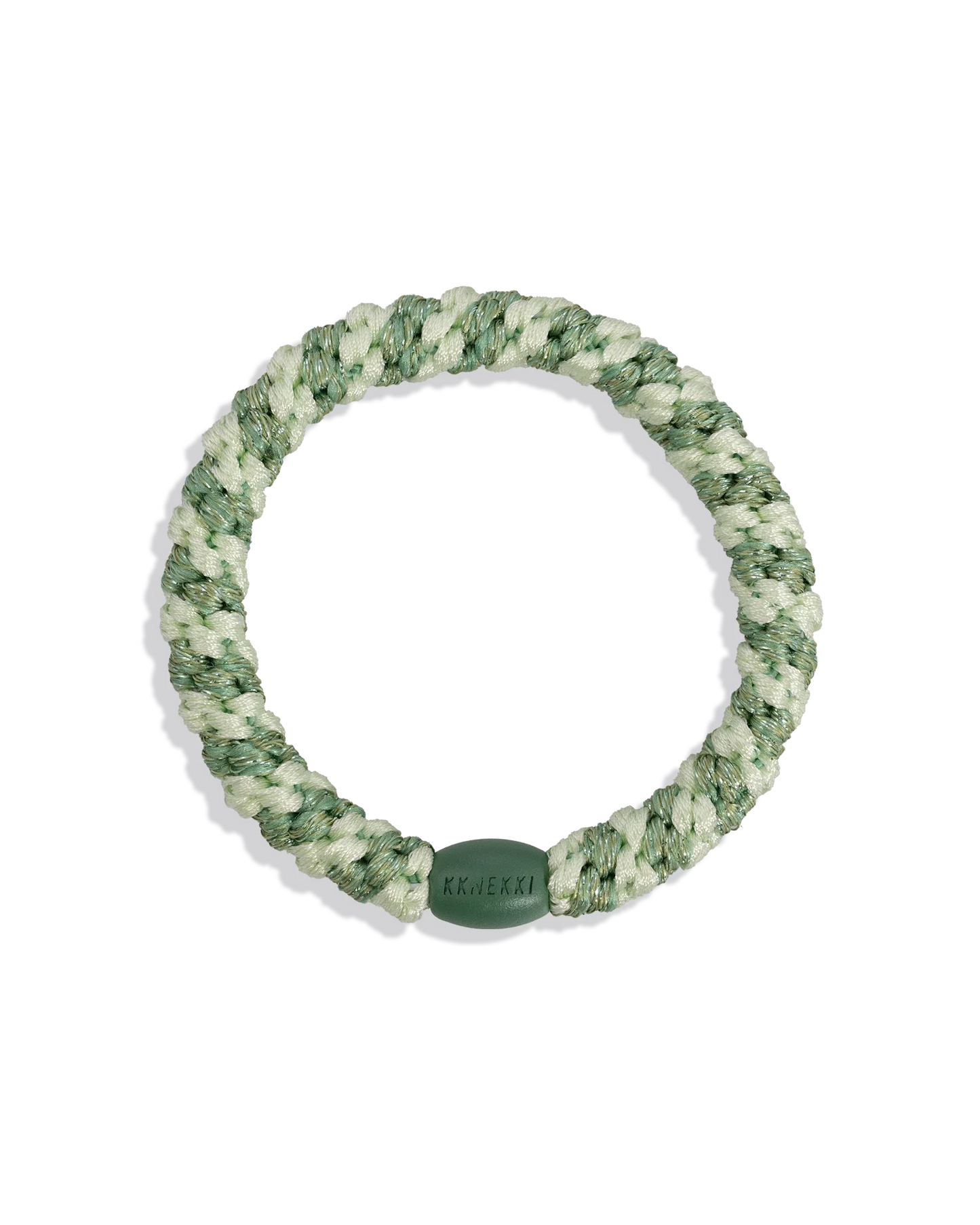 Chouchou élastique VERT ET VERT CLAIR