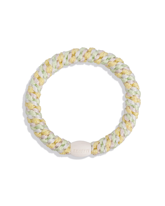 Chouchou élastique JAUNE CLAIR