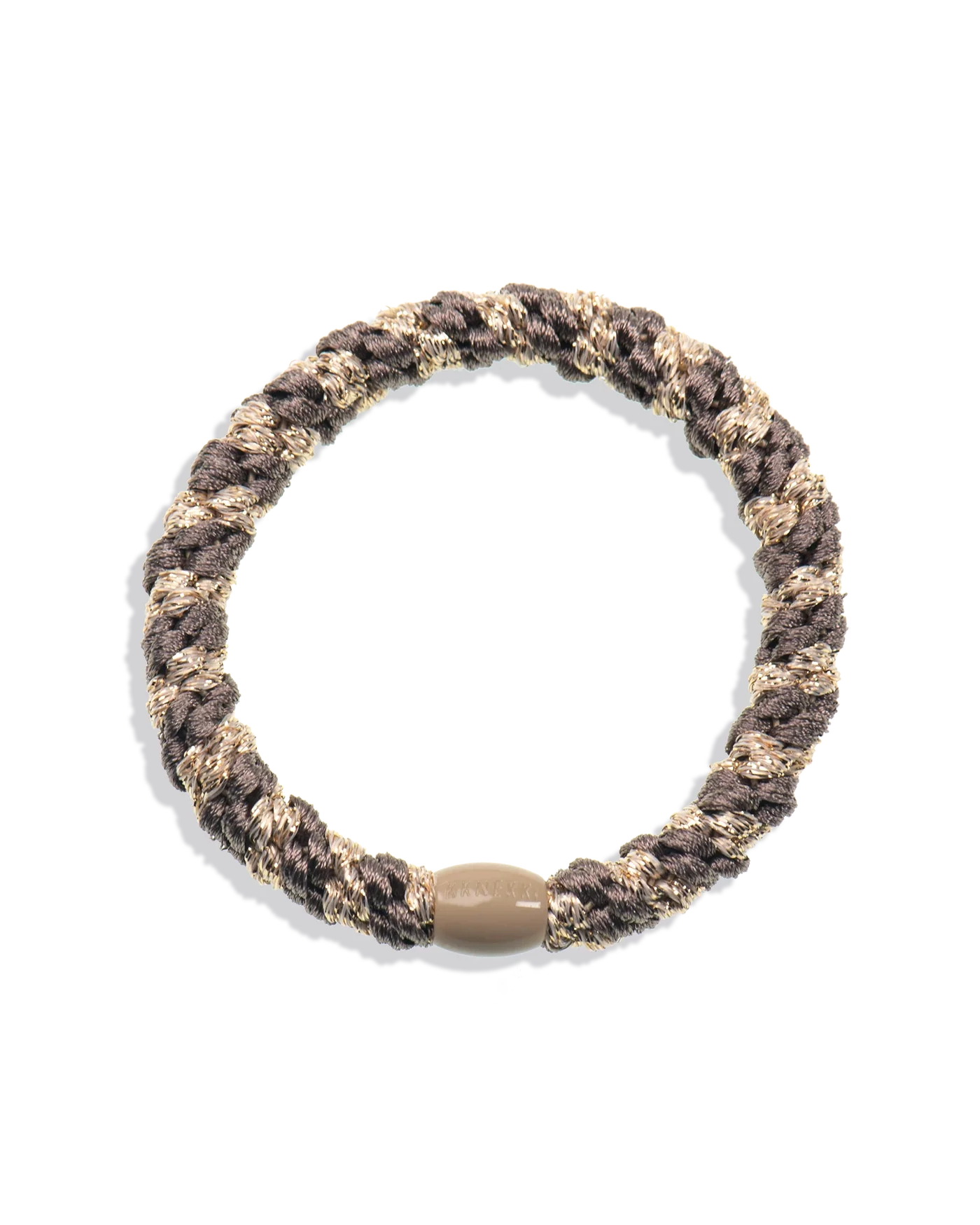 Chouchou élastique BEIGE BICOLORE