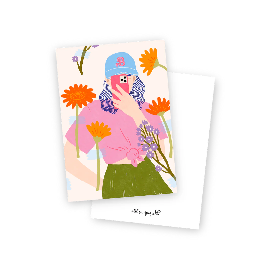 Carte postale Hi barbie đ