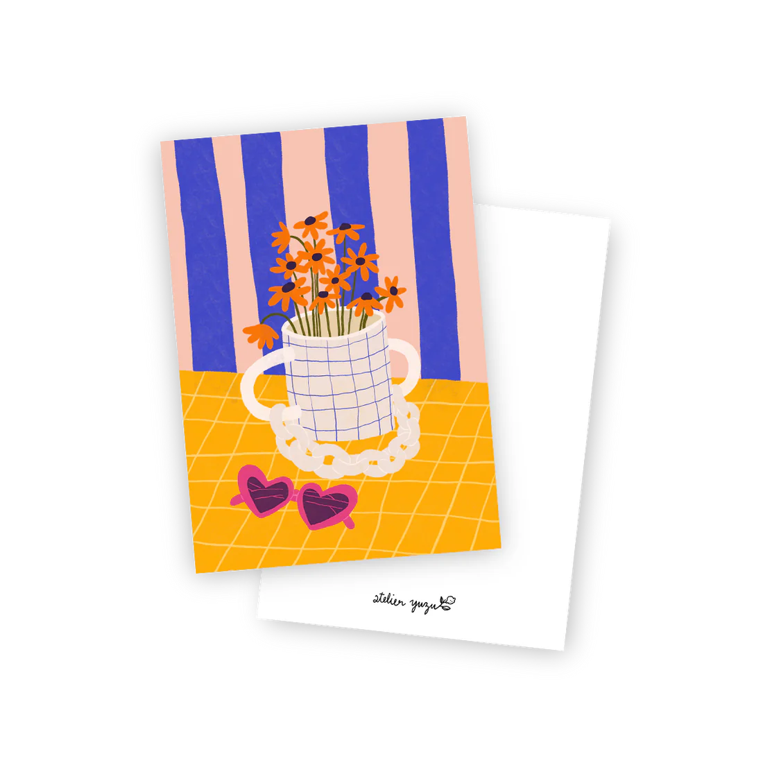 Carte postale Marguerites 🍋