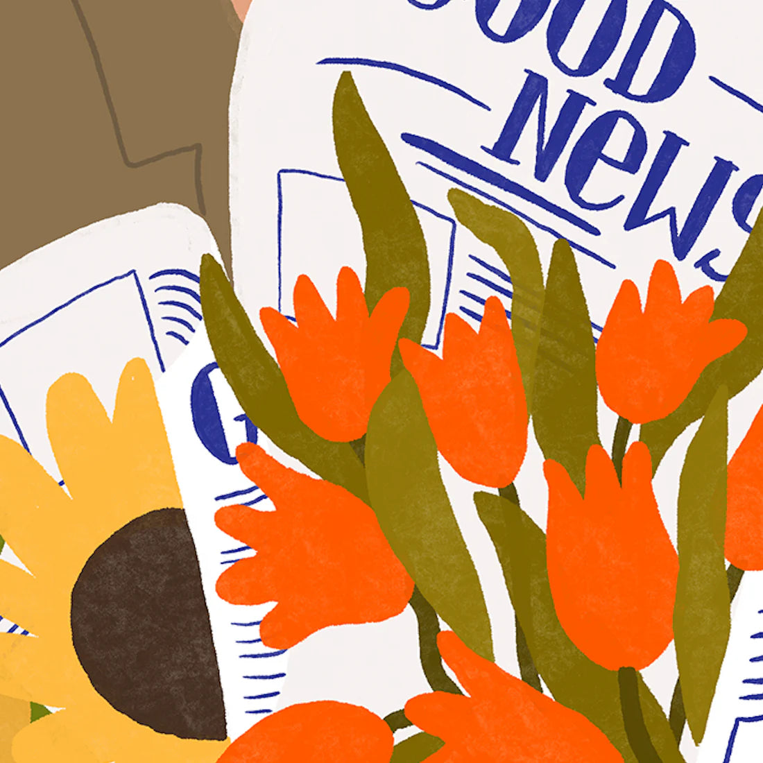Carte postale Newspaper 🍋