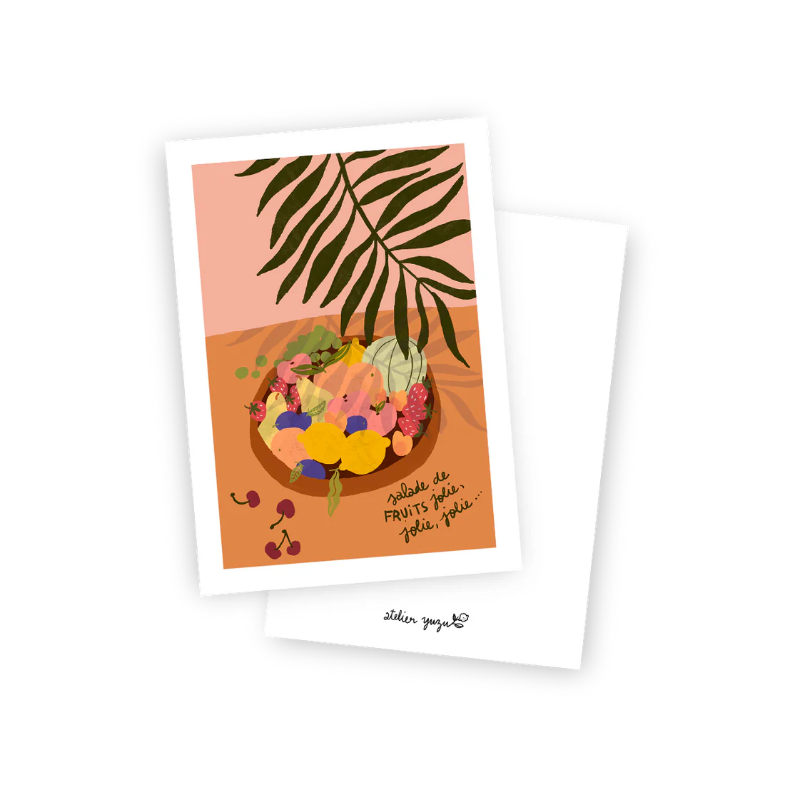 Carte postale Salade de fruits 🍋