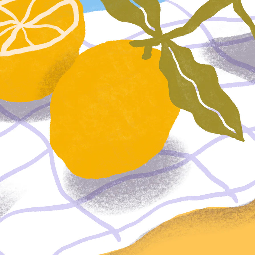 Carte postale Citronnade 🍋