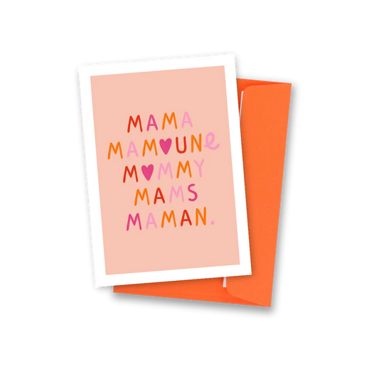 Carte postale MAMAN 🍋