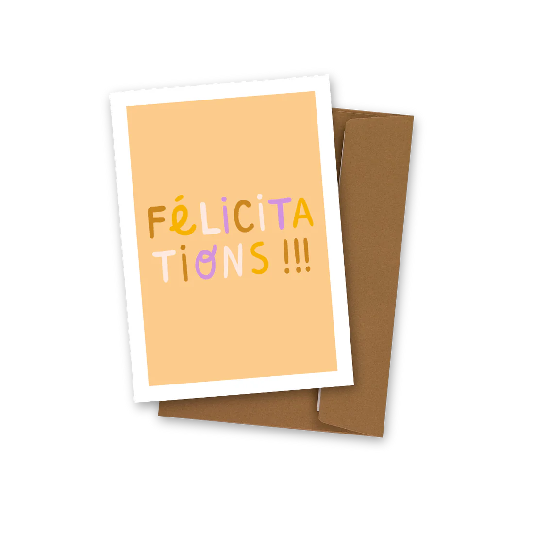 Carte postale FĂ©lici-tations đ