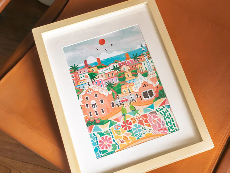 Coffret peinture au numéro - Barcelona