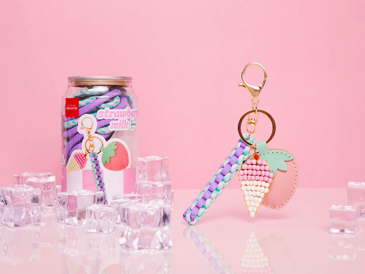Kit Canette DIY - Strawberry Milk