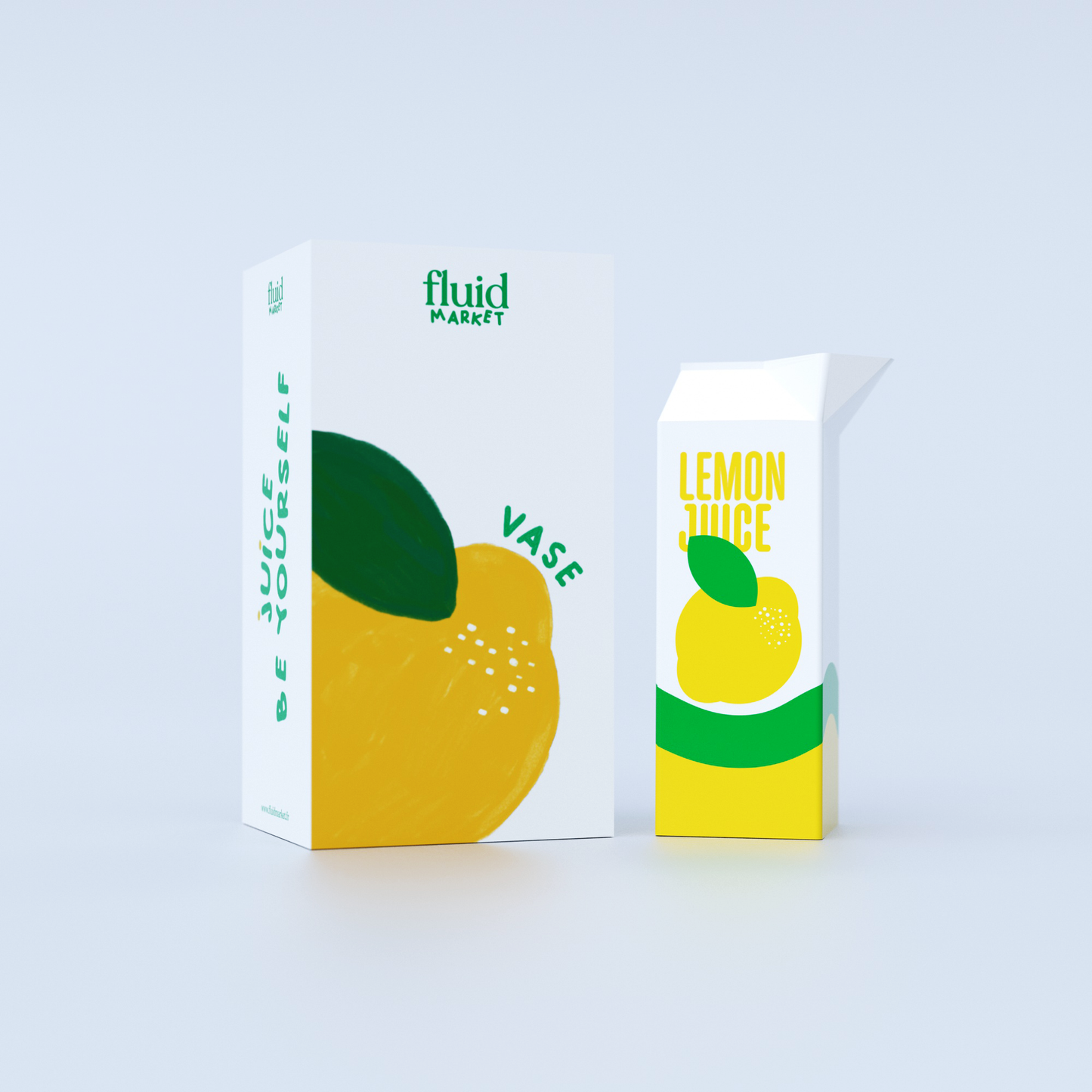 Vase céramique, Lemon juice