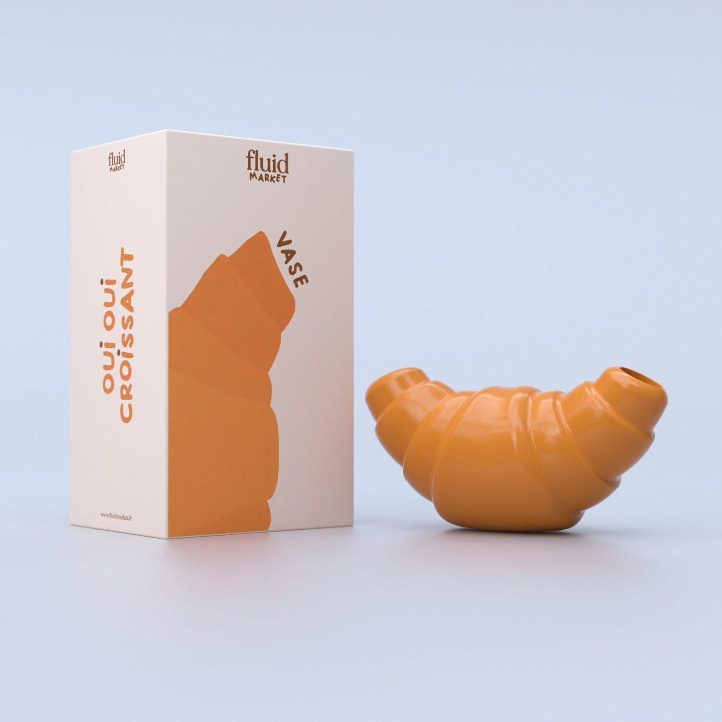 Vase céramique, Croissant