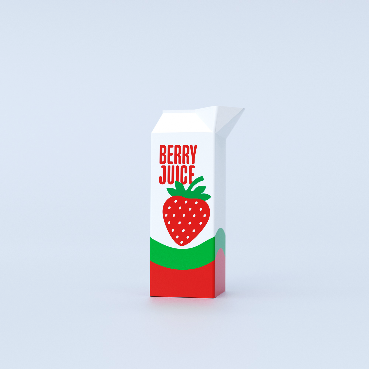 Vase céramique, Jus de fraise