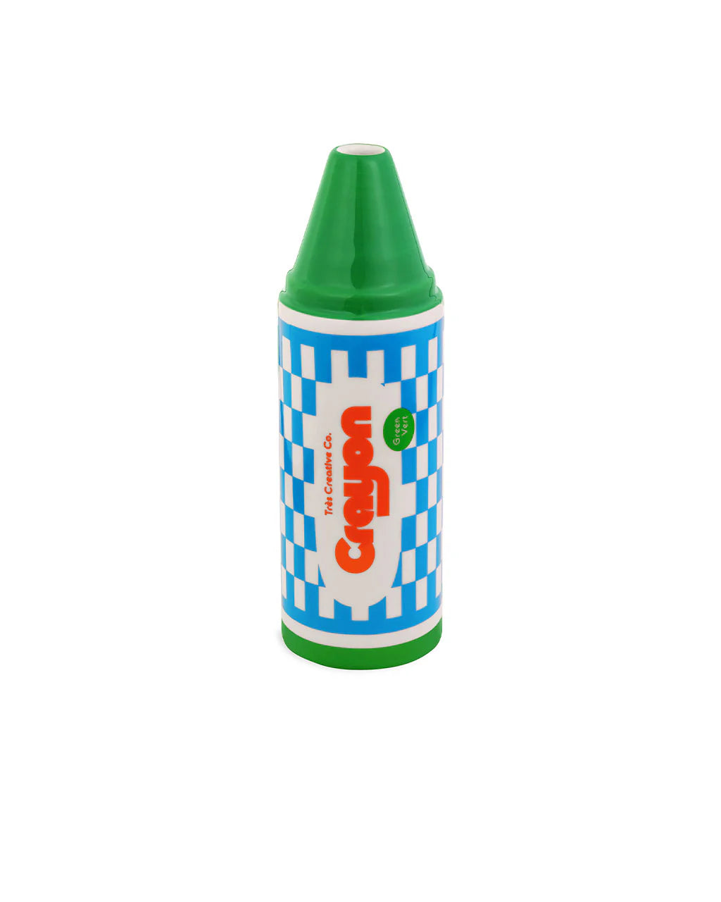 Vase en céramique, Crayon crayola