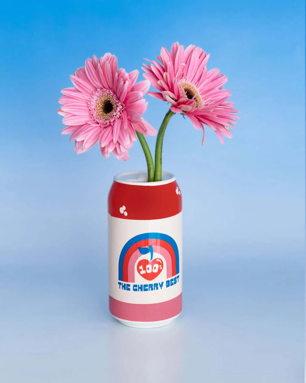 Vase en céramique, Soda à la crème Lucky Cherry