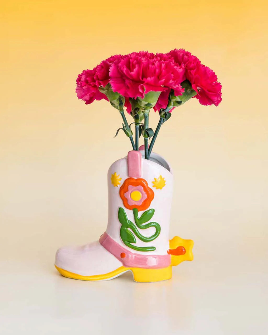 Vase en céramique, Santiag Giddy up