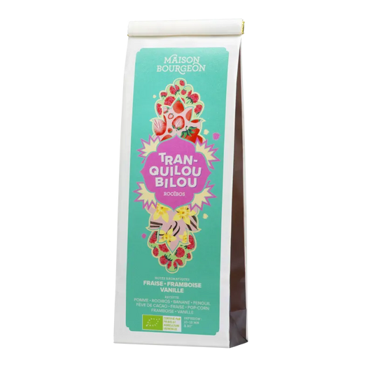 Tranquilou bilou bio - Infusion pour enfants 🥥🍿🍏🍌