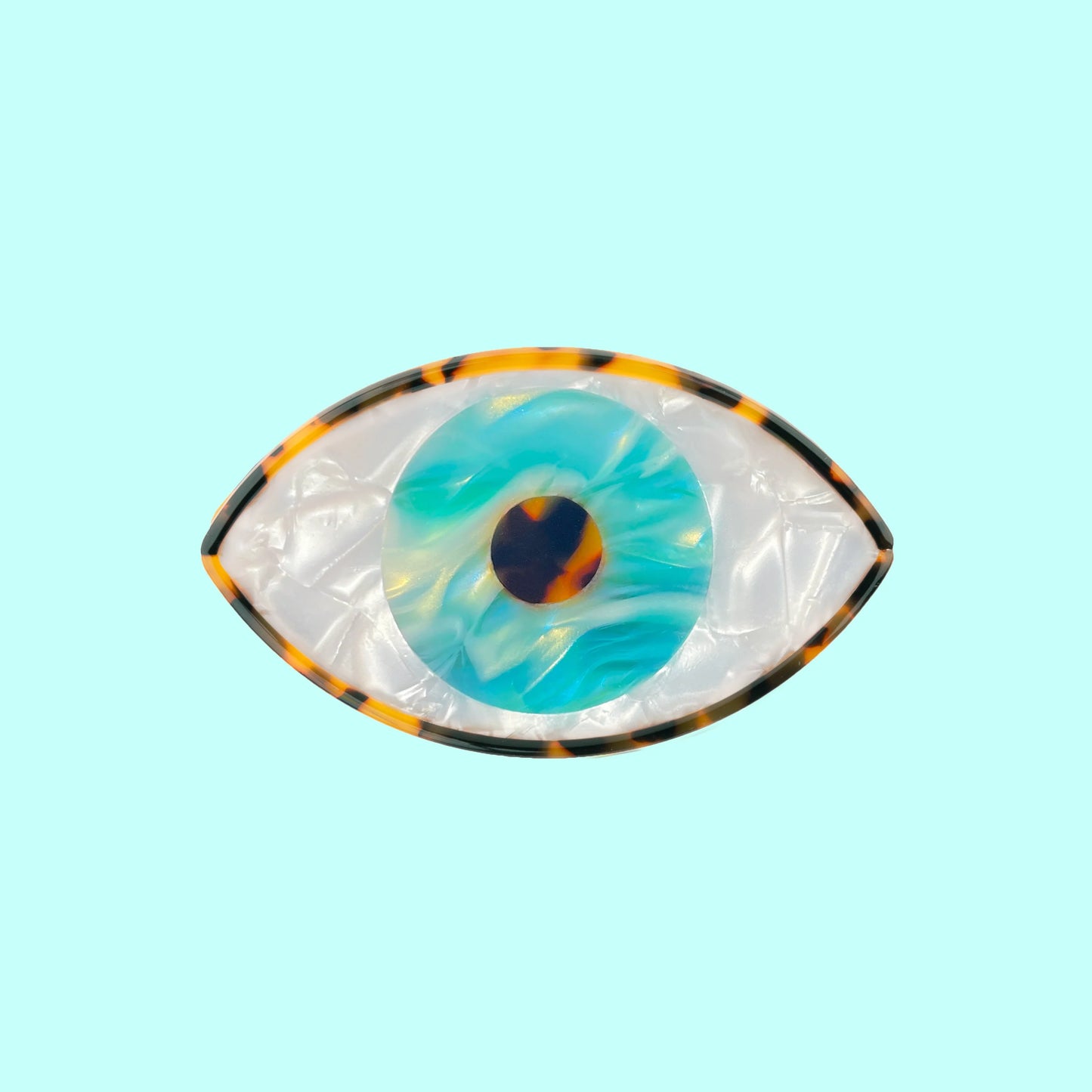 PINCE À CHEVEUX OEIL - BLEU
