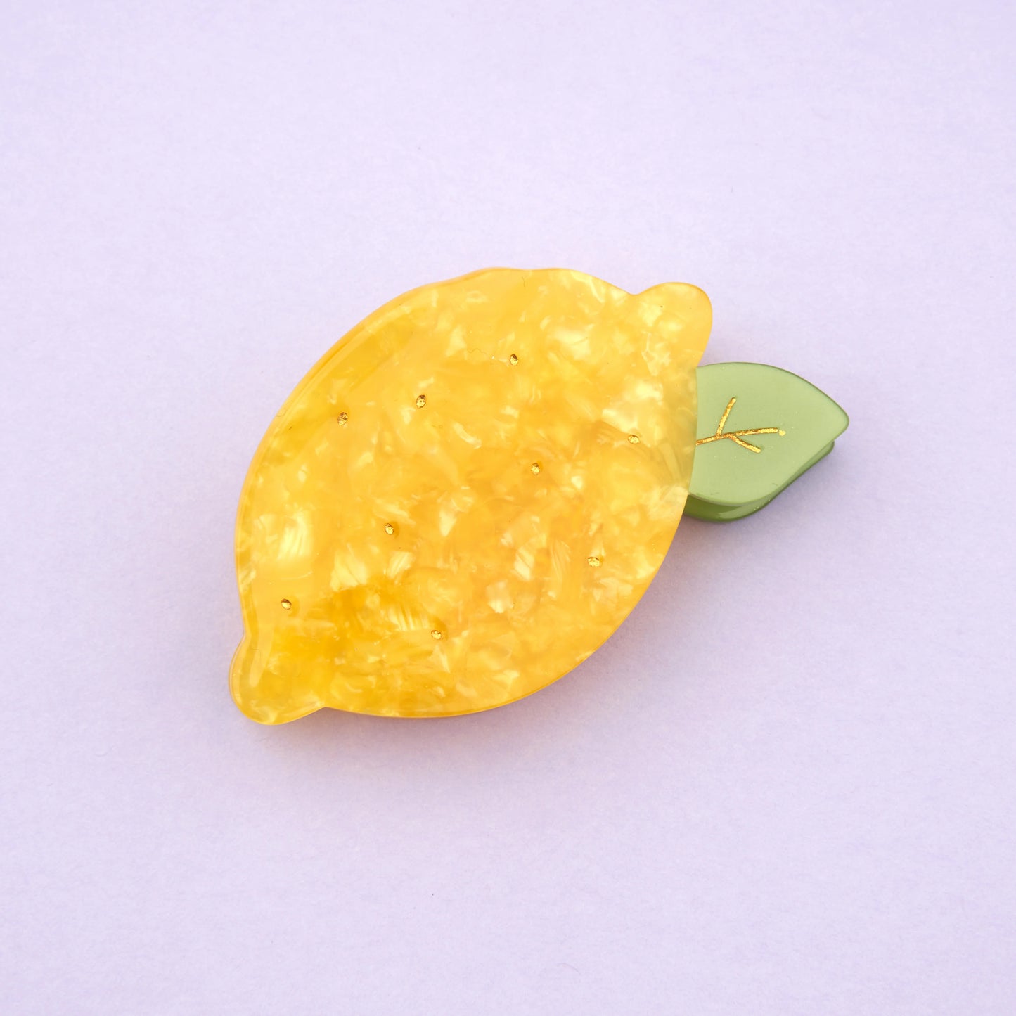 PINCE À CHEVEUX CITRON
