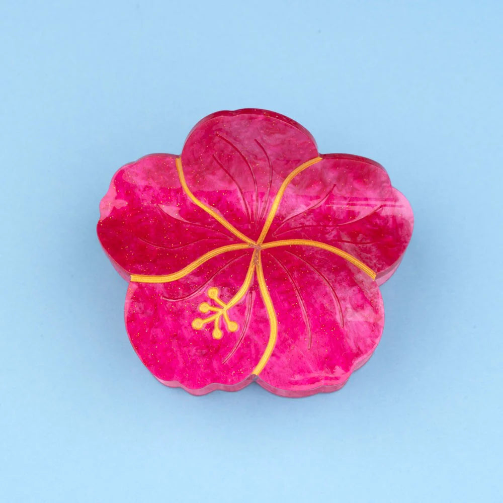PINCE À CHEVEUX HIBISCUS
