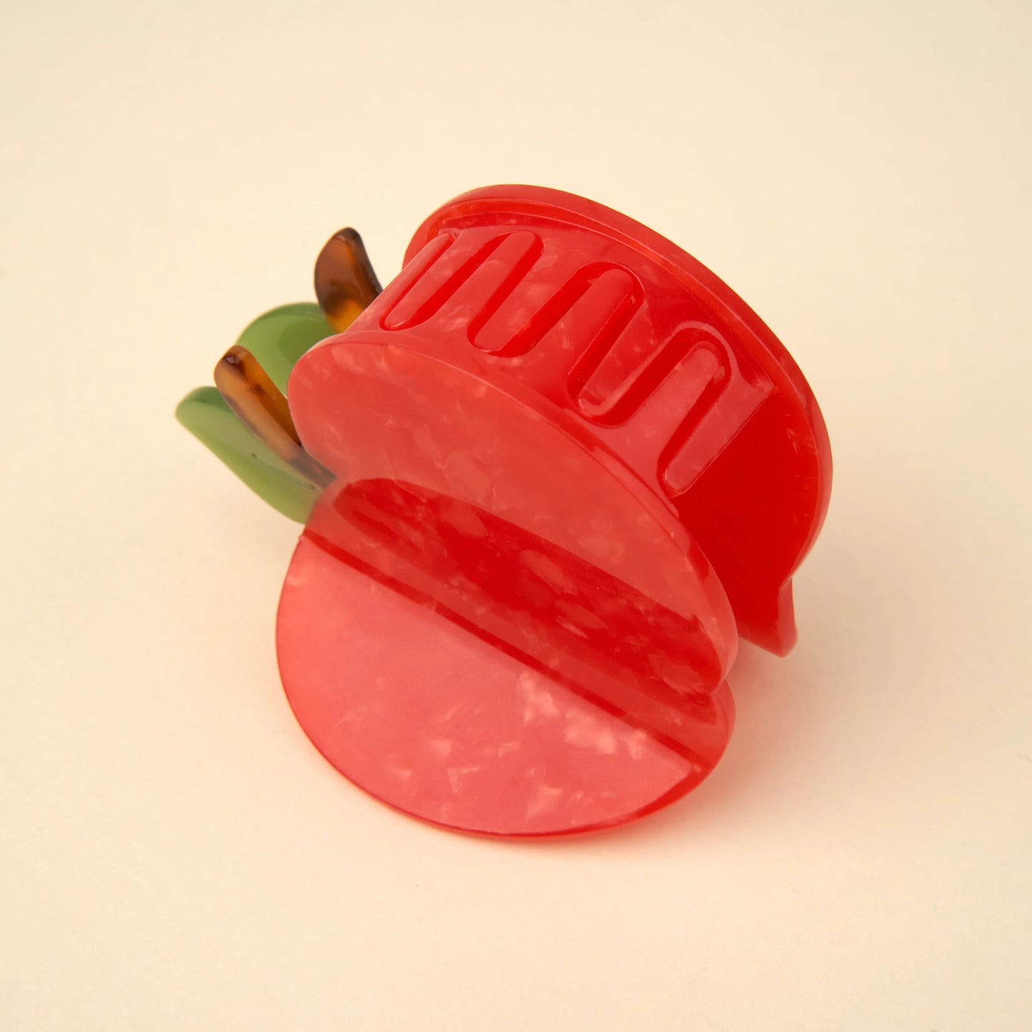 PINCE À CHEVEUX POMME