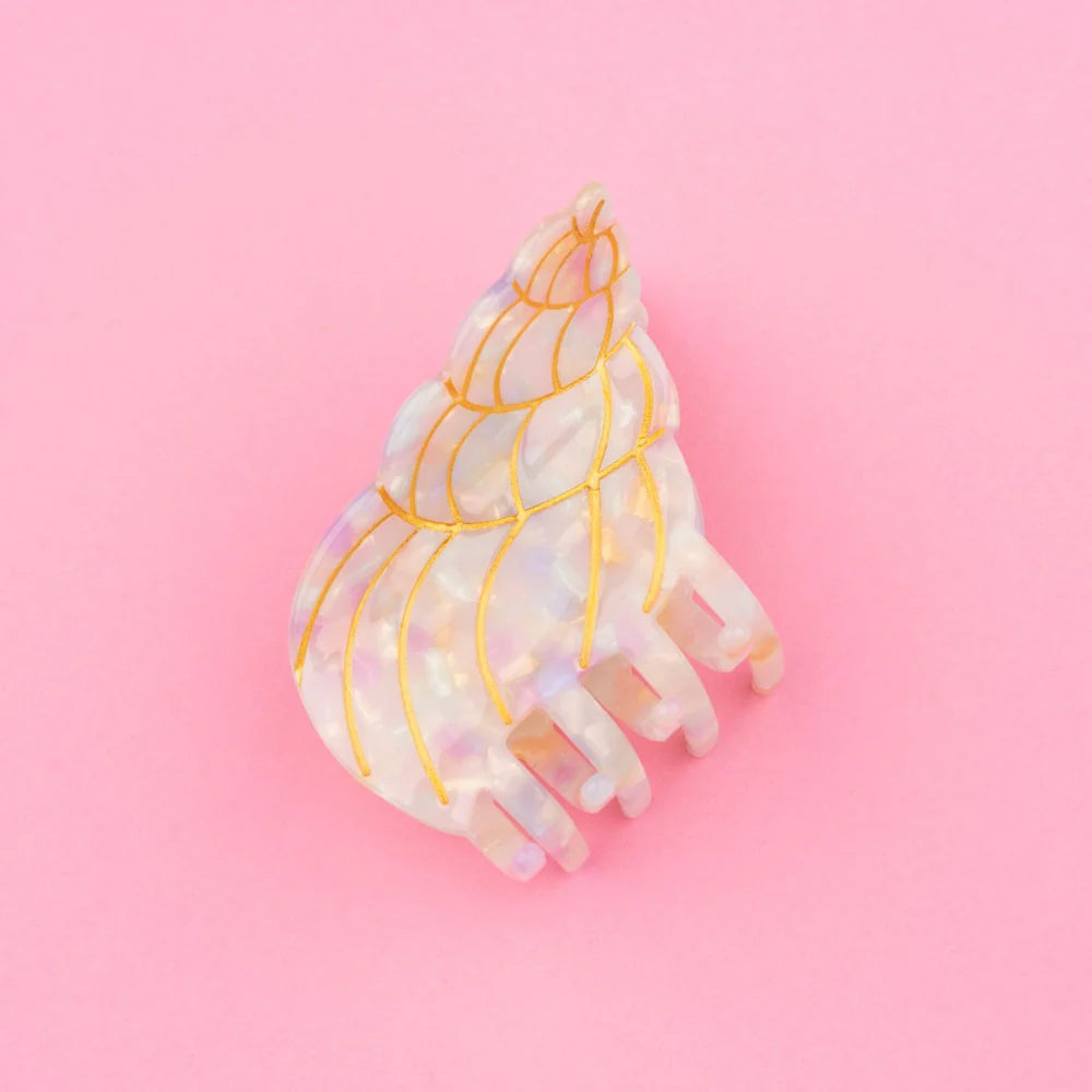 PINCE À CHEVEUX COQUILLAGE