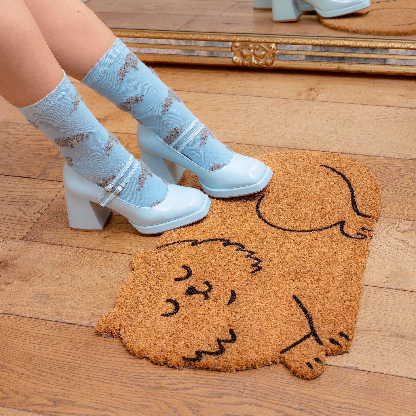CHAUSSETTES CHAT TIGRÉ