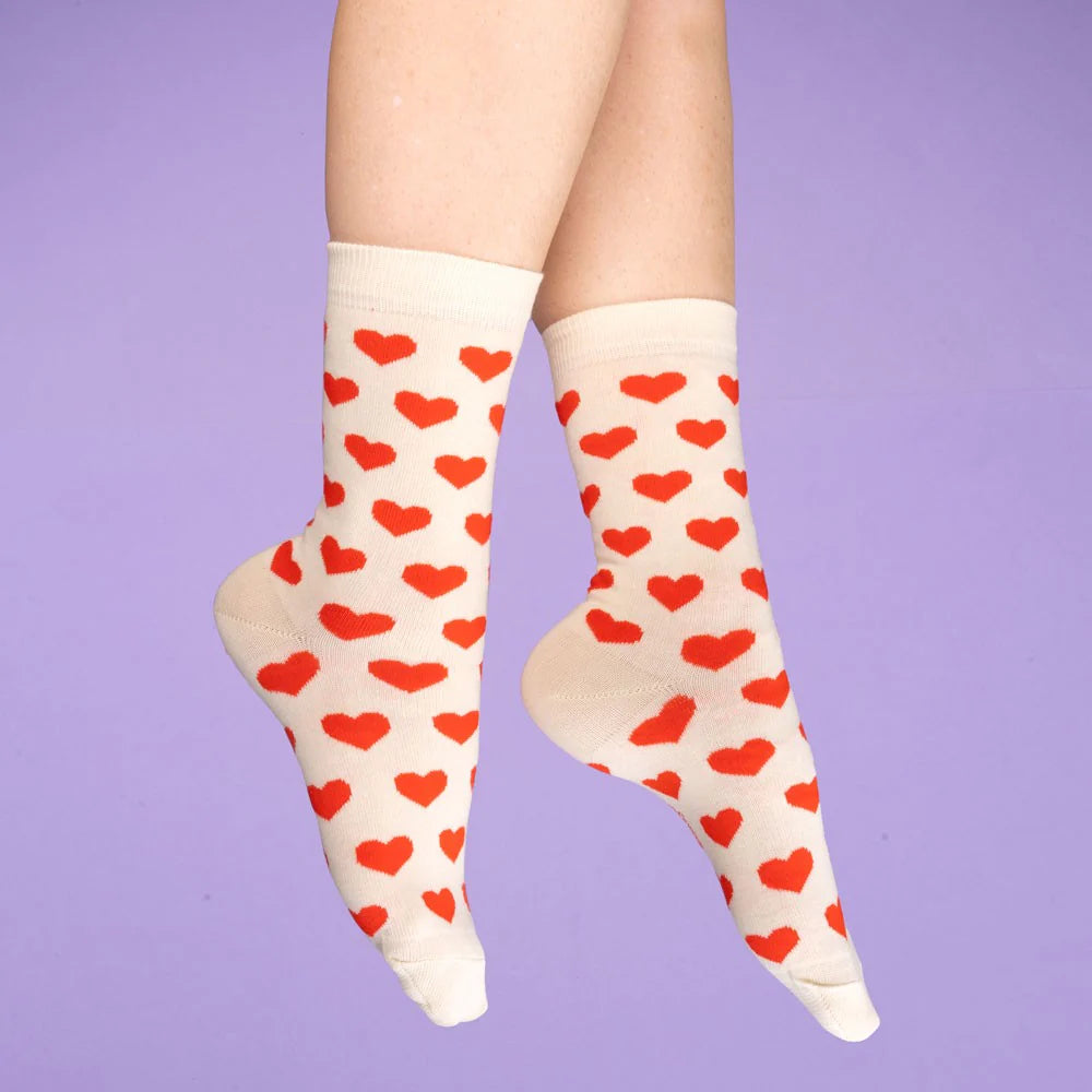 CHAUSSETTES COEUR