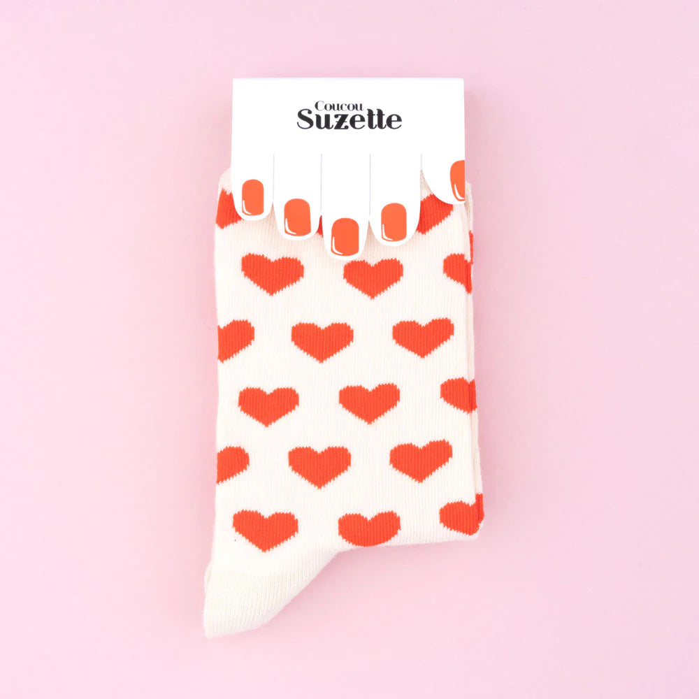 CHAUSSETTES COEUR