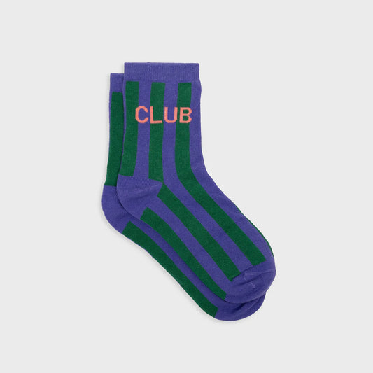 Chaussettes en coton peigné Rayées - Club