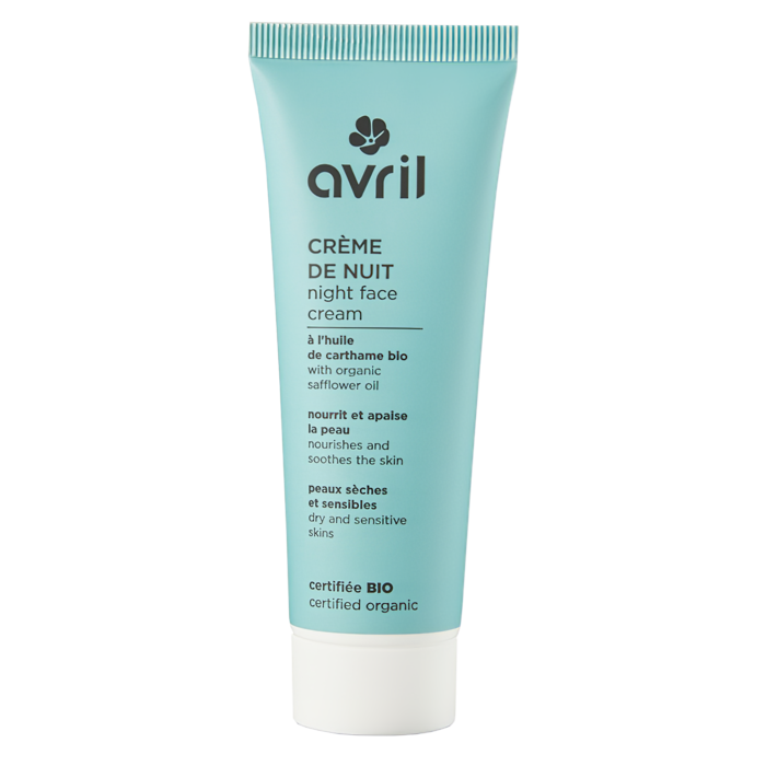 Crème de nuit peaux sèches et sensibles