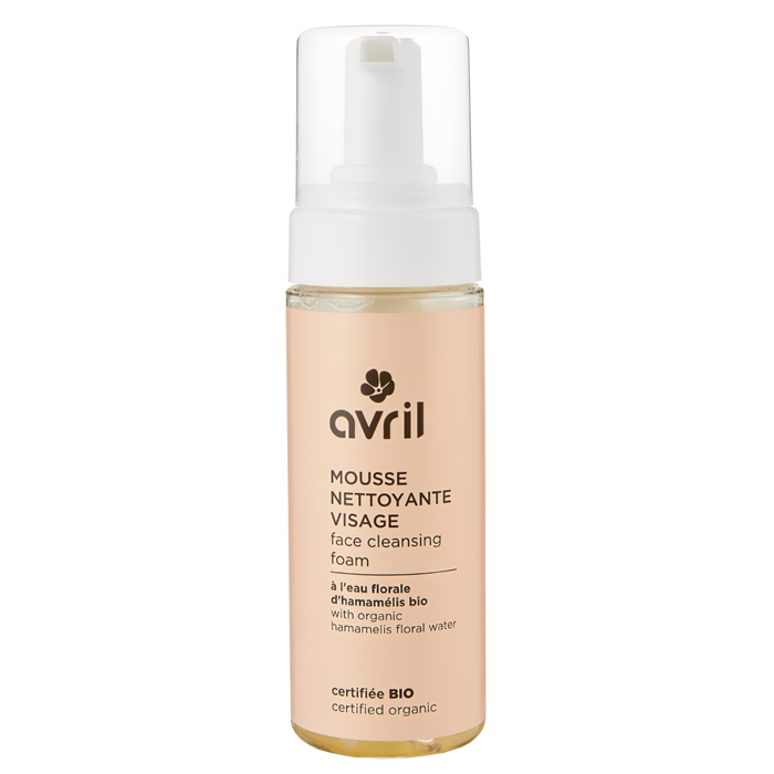 Mousse nettoyante visage