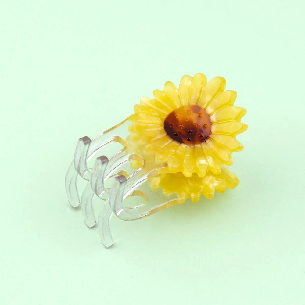 MINI PINCE À CHEVEUX TOURNESOL