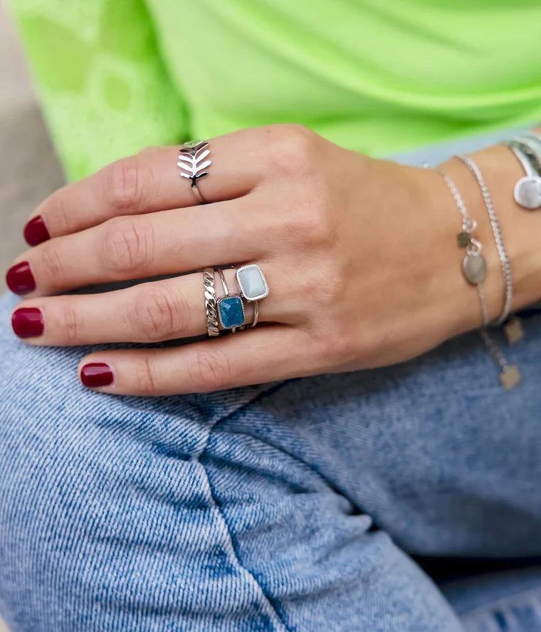 Bague Acier Swan