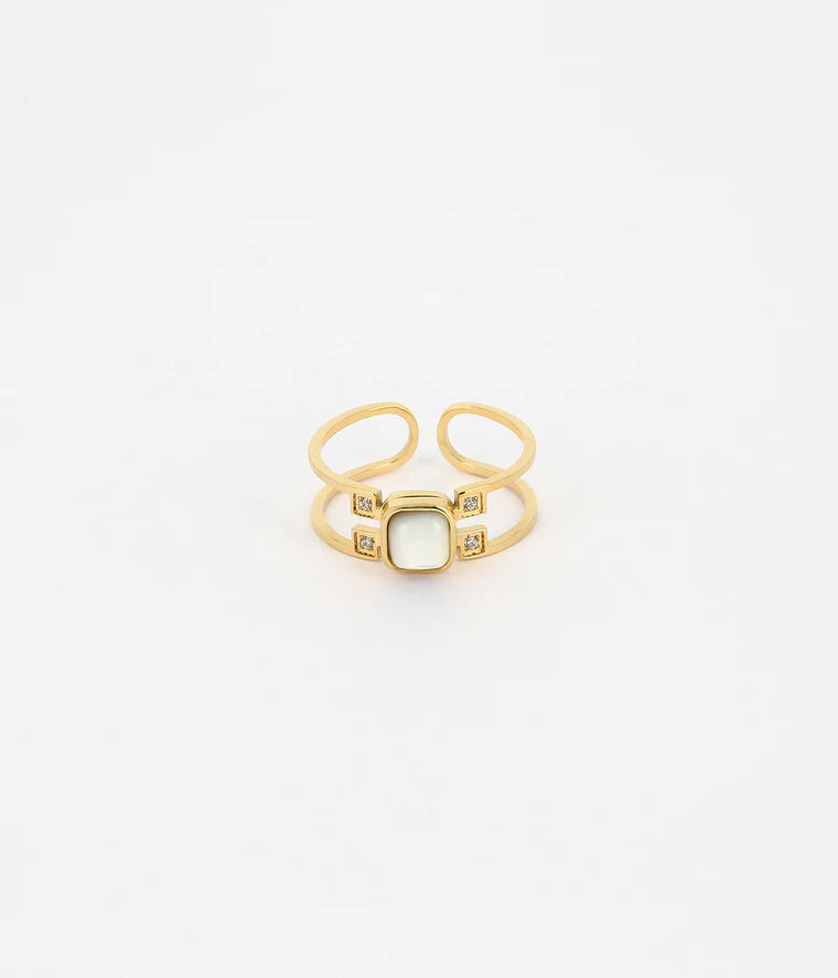 Bague Ostie nacre