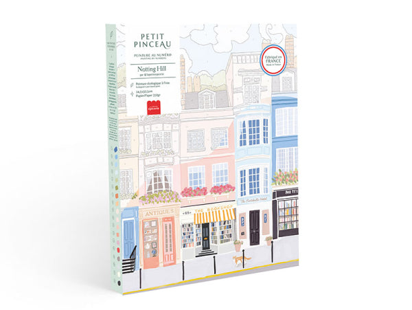 COFFRET PEINTURE AU NUMÉRO - PETIT PINCEAU - NOTTING HILL PAR LA PETITE EPICERIE
