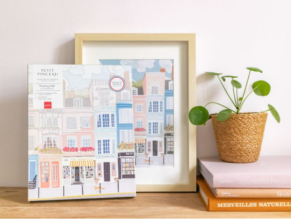 COFFRET PEINTURE AU NUMÉRO - PETIT PINCEAU - NOTTING HILL PAR LA PETITE EPICERIE