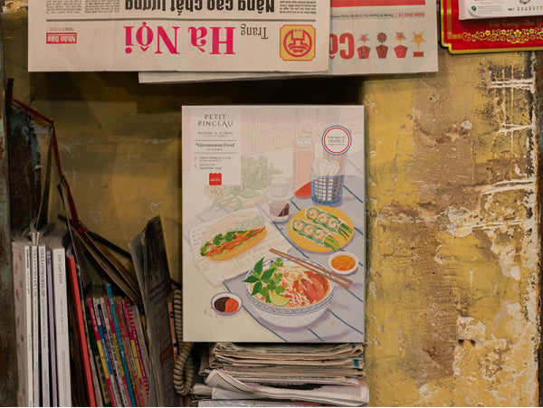COFFRET PEINTURE AU NUMÉRO - PETIT PINCEAU - VIETNAMESE FOOD PAR JAYNE WONG
