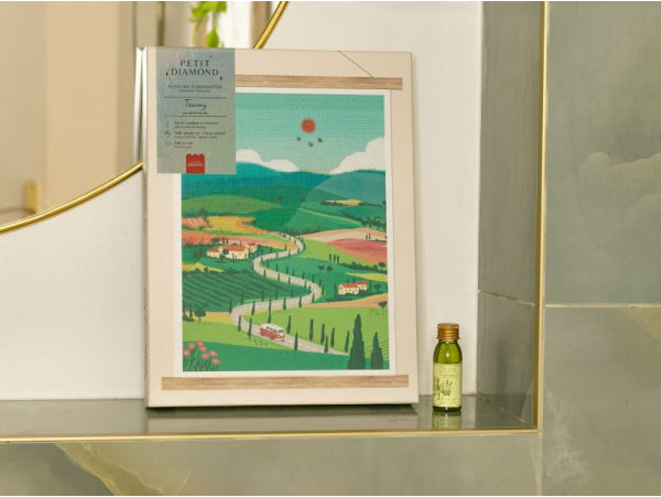 COFFRET PETIT DIAMOND - DIAMOND PAINTING TUSCANY PAR NIDHI KACHHADIYA