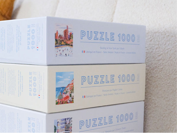 PUZZLE JARDIN SECRET PAR JEANNE SABOUREAULT - 1000 PIÈCES